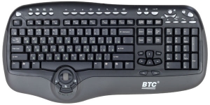 Клавиатура BTC 8190A-BL