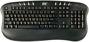 Клавиатура BTC 5213-BL