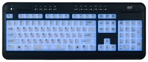 Клавиатура BTC 6300CL-BL